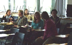 A group of students attending an RMA study day