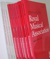 Volumes of the Journal of the Royal Musical Association