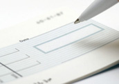 Money: Wallet, cash and credit card