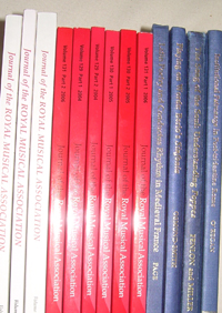 A shelf of recent RMA publications